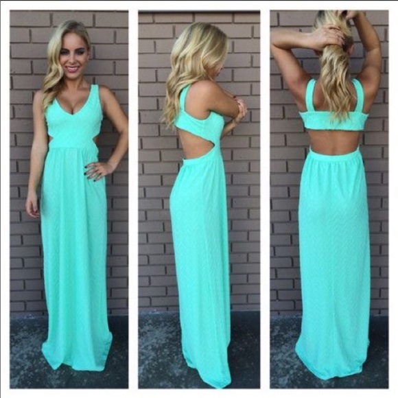 Dainty Hooligan Dresses & Skirts - Mint Maxi Dress